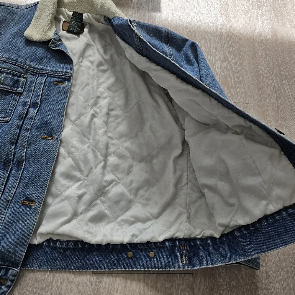 Ralph Lauren Sherpa Denim Jacket - Picture 6 of 8